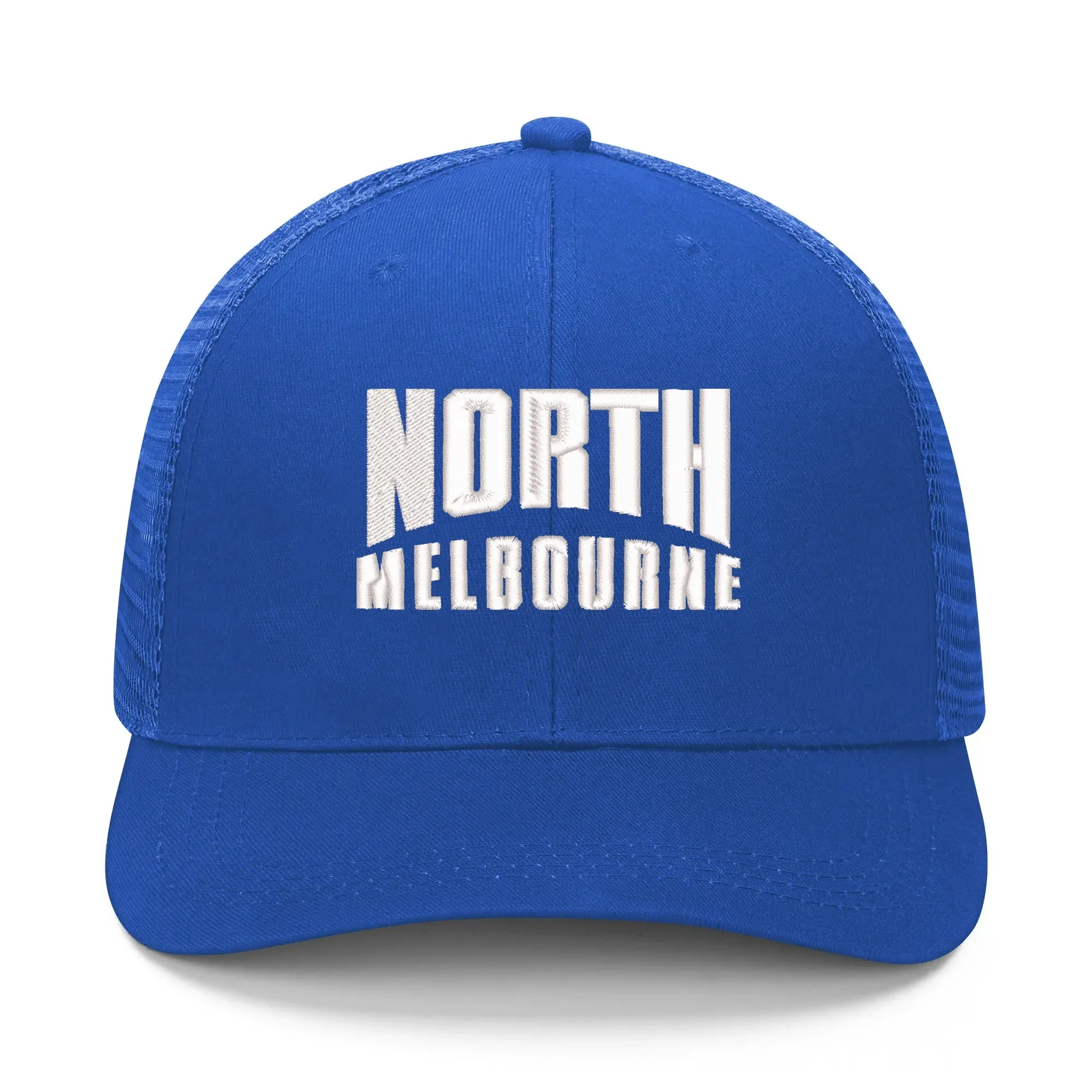 בצפון מלבורן קנגורו אוסטרלי כדורגל רקמה כובע Mens Womens באיכות גבוהה מזדמנים ספורט קאפ לנשימה בהזמנה אישית