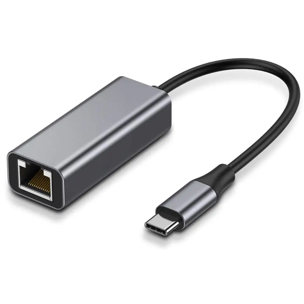 USB C Rj45 Lan מתאם Ethernet כרטיס רשת כדי RJ45 Lan Ethernet Adapter For Windows 10 Macbook Mi PC USB Ethernet כרטיס