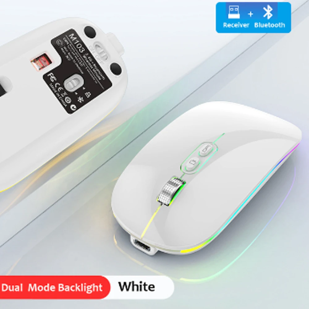 עכבר Bluetooth עבור Xiaomi MiPad 5 Pro Mipad5 Mi pad5 pro Mi Pad 5 4 3 2 1 פלוס Pro Tablet עכבר אלחוטי נטען העכבר