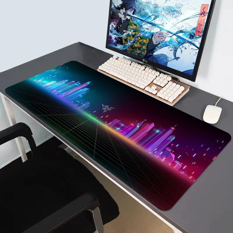 גדול העכבר מחצלת Mousepads גיימר משחקים קלידים השולחן משטח מהירות שטיח Razer Mousepad חם מחשב מלאה זולים אנימה משטח עכבר Deskmat