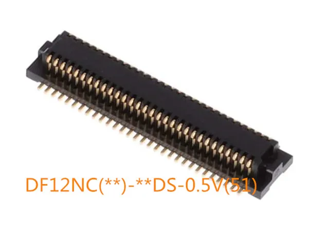 5pcs/הרבה המקורית שעות Hirose DF12NC-40DS-0.5 V(51) 0.5 מ 