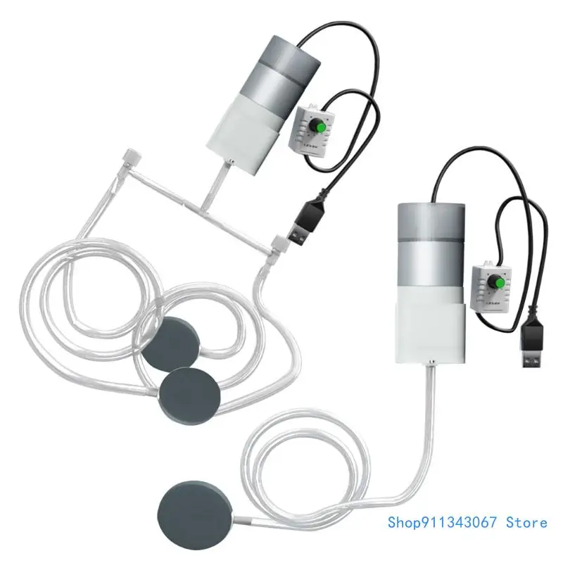 אקווריום USB משאבות אוויר נייד דגים משאבות אוויר מדחס אוויר Aerator שקט זרוק משלוח