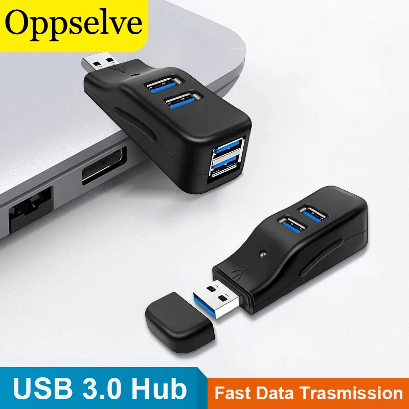 מהירות גבוהה USB 3.0 HUB רב מפצל מתאם 4 יציאות U דיסק קורא שושנה מחשב אביזרים למחשב Macbook נייד מחברת
