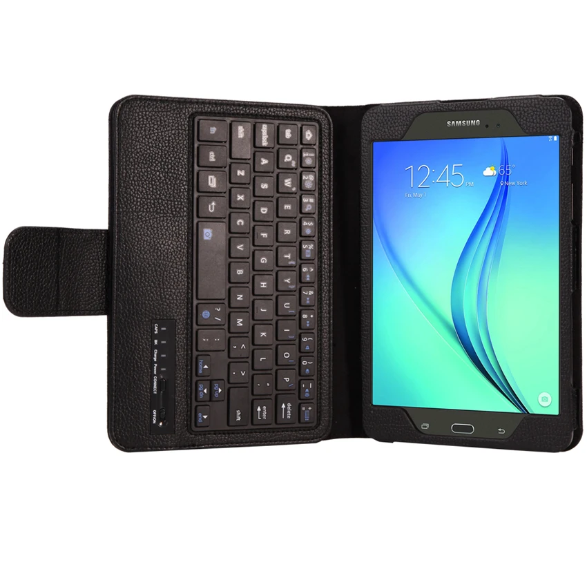 Bluetooth האלחוטית מקלדת +PU עור כיסוי מגן חכם Case For Samsung Galaxy Tab לי 8.0 אינץ Tablet T350 T351 T355