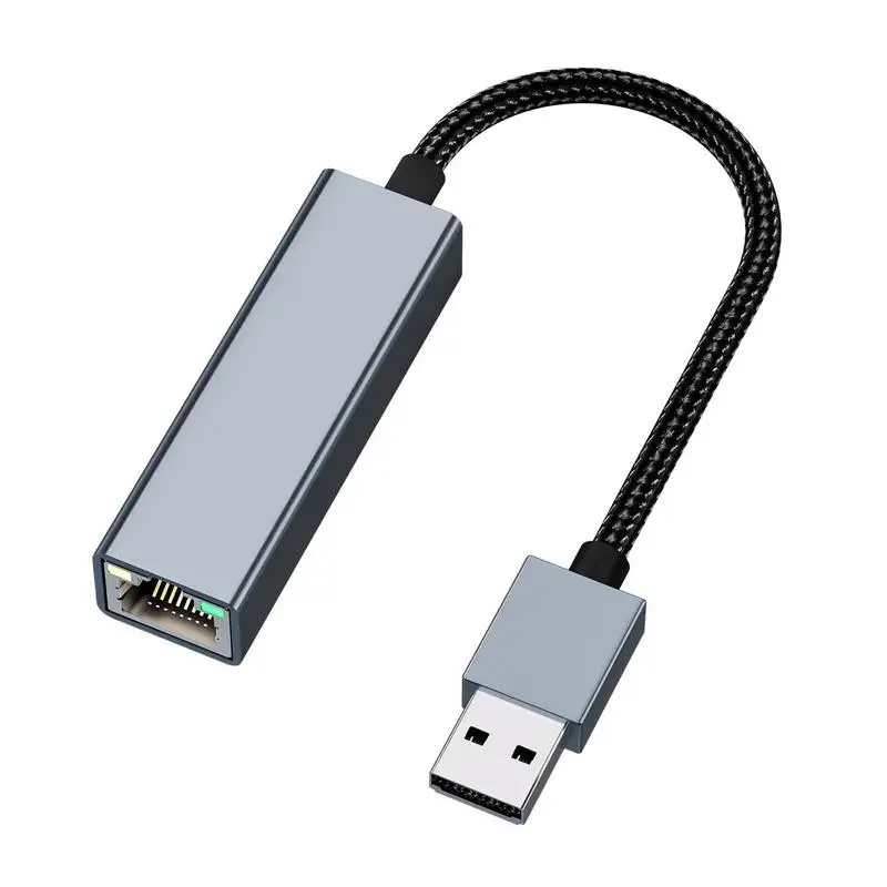 USB מתאם ה-LAN נייד מתאם Ethernet אלחוטי קווית Ethernet, USB מתאם USB Ethernet Adapter עם רחב תאימות