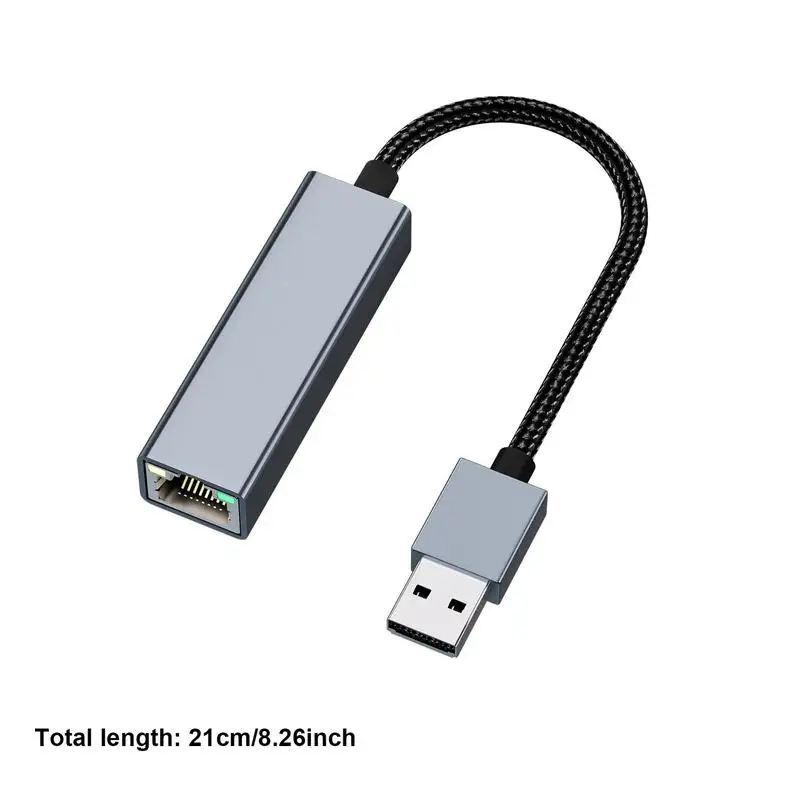 USB מתאם ה-LAN נייד מתאם Ethernet אלחוטי קווית Ethernet, USB מתאם USB Ethernet Adapter עם רחב תאימות