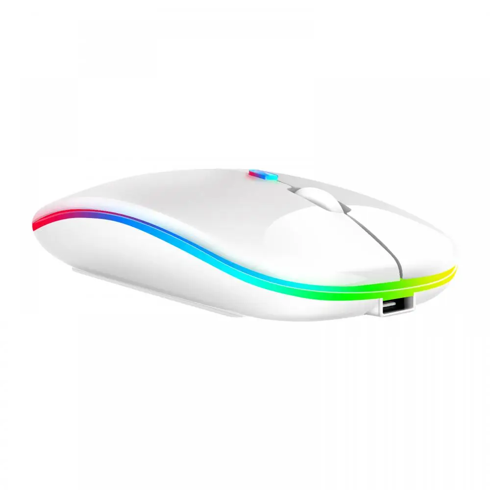 1~5PCS עכבר אלחוטי RGB נטענת עכברים אלחוטיים למחשב Mause LED Backlit ארגונומי עכבר משחקים עבור מחשב נייד