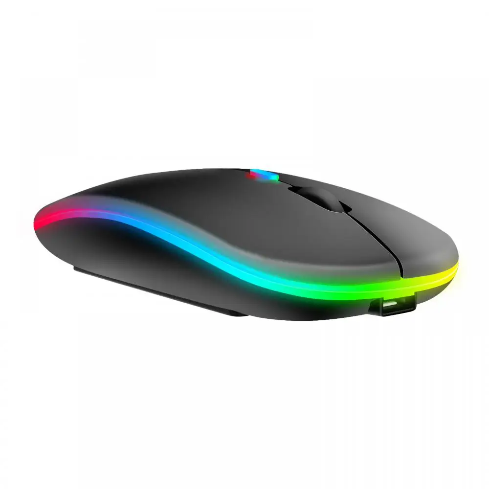1~5PCS עכבר אלחוטי RGB נטענת עכברים אלחוטיים למחשב Mause LED Backlit ארגונומי עכבר משחקים עבור מחשב נייד