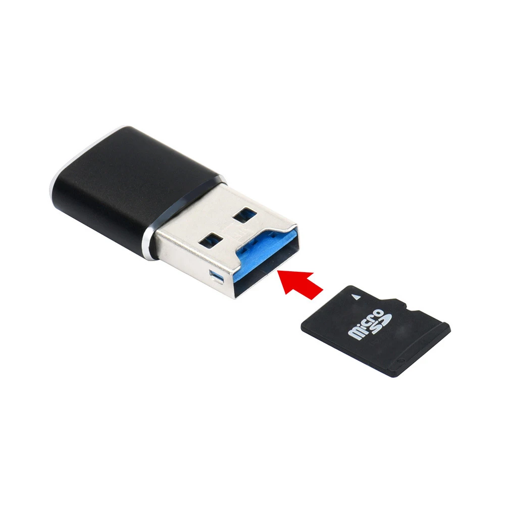 Xiwai סיי USB 3.0 Micro SD TF כרטיס SDXC הקורא מתאם 5Gbps סופר מהירות המכונית נייד