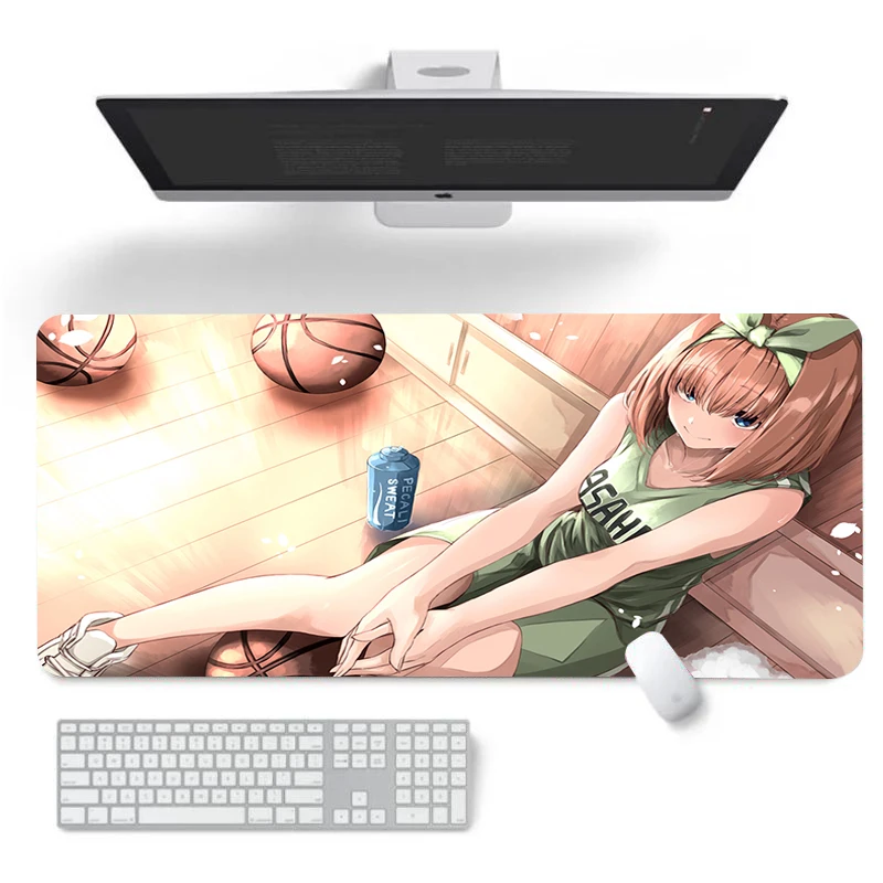 משטח עכבר Xxl Mousepad מהירות בהתגלמותו חמישייה מקלדת משחקים מחצלות שולחן מחצלת גיימר Pc אביזרים Deskmat Deskpad