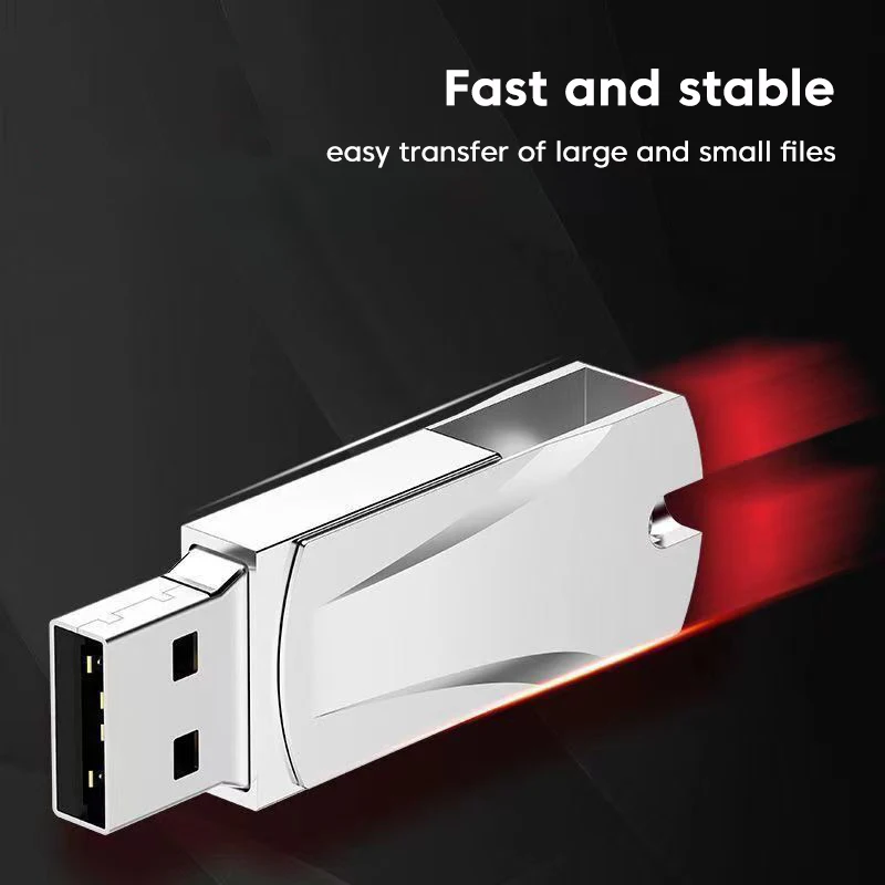 מתכת USB 3.0 Flash Drive 2TB USB דיסק עט כונן 1TB מהירות גבוהה Pendrive עמיד למים מקלות זיכרון דיסק פלאש Usb למחשב נייד