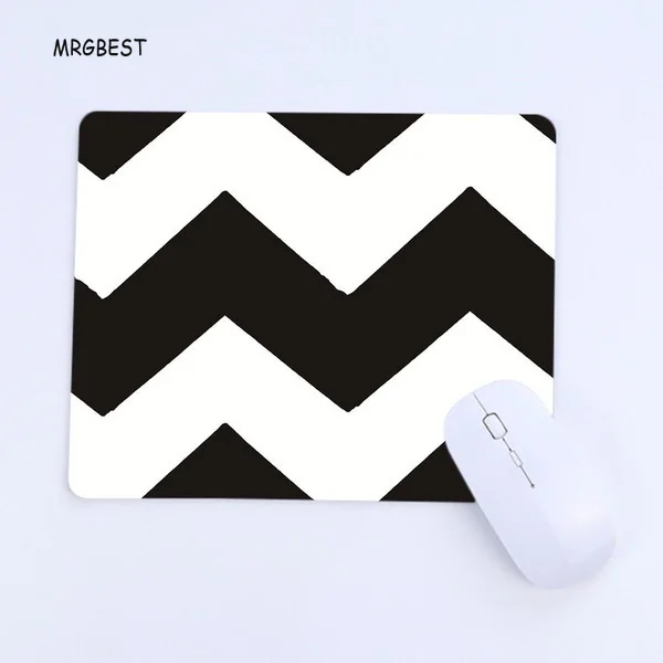 שחור ולבן יצירתי קו משטח עכבר High-end איכות Mousepad השחקנים שטיח למשחקים אמנות משטח עכבר גומי השולחן רפידות