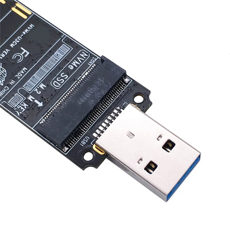 NVME מתאם USB M. 2 NVME SSD ל-USB 3.1 מתאם 10Gbps USB3.Gen 1 2 עבור M2 NVMe 2230 2242 2260 2280 SSD