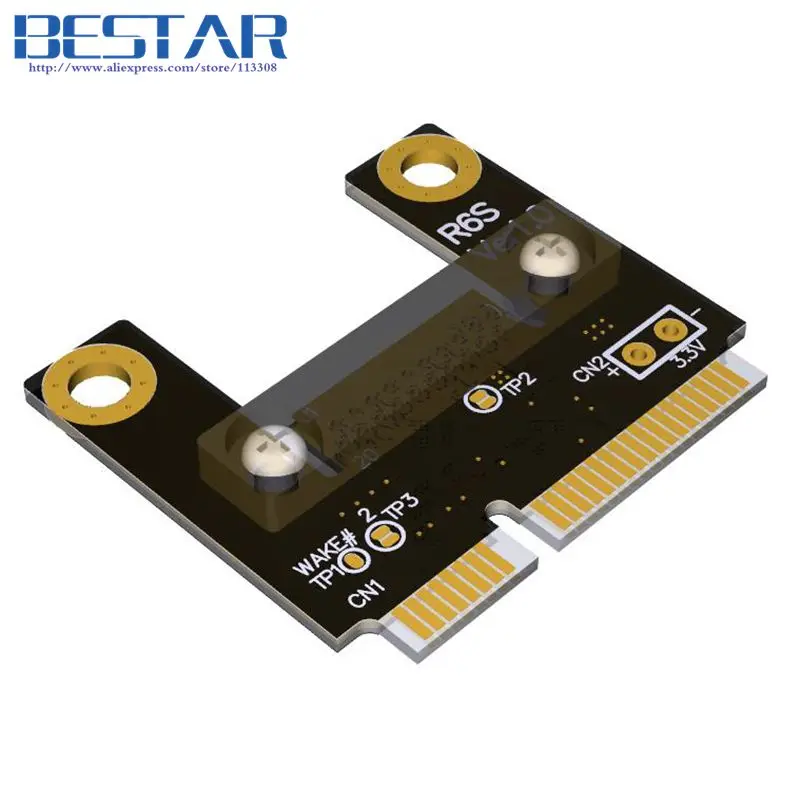 Mini PCIe mPCIe WiFi, WAN. מ. 2-WIFI. א. ה מפתח / Mini PCI-e mSATA / מ. 2 NVMe קמה כרטיס מתאם מאריך כבל 8Gbps התאמה אישית