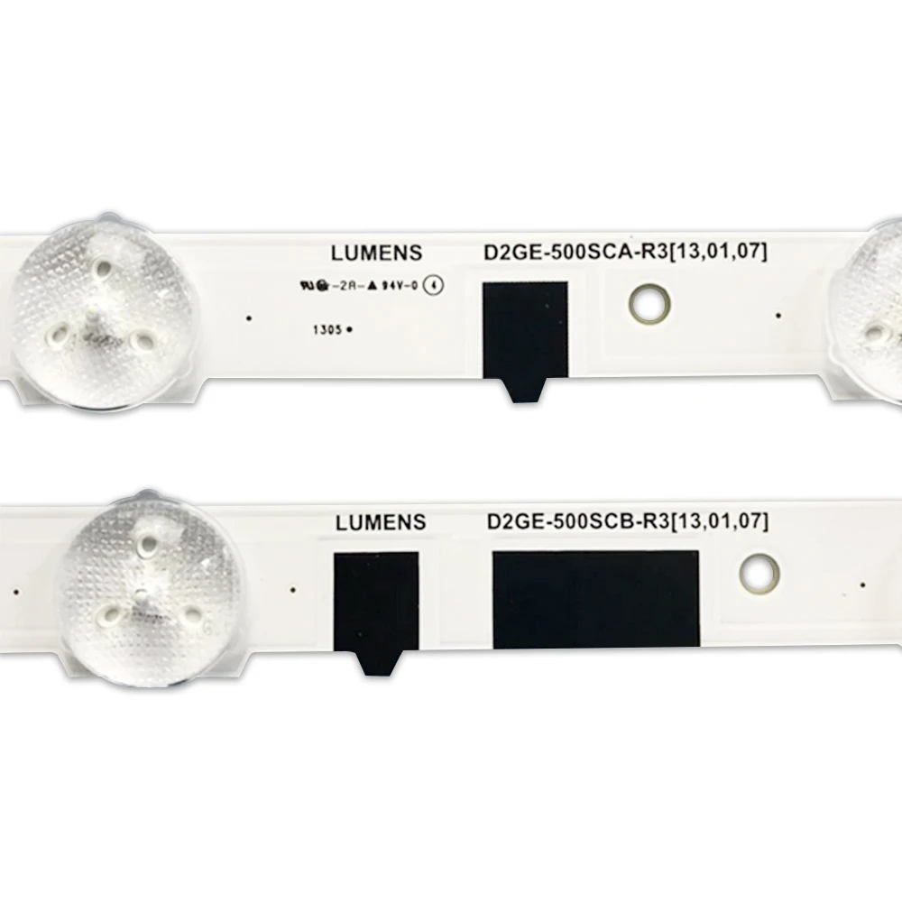 3v LED רצועה 9+7 נוריות עבור D2GE-500SCA-R3 D2GE-500SCB-R3 2013SVS50F R+L BN41-02028A UN50F6300 HF500BGA-B1 UE50F6200 UE50F6400