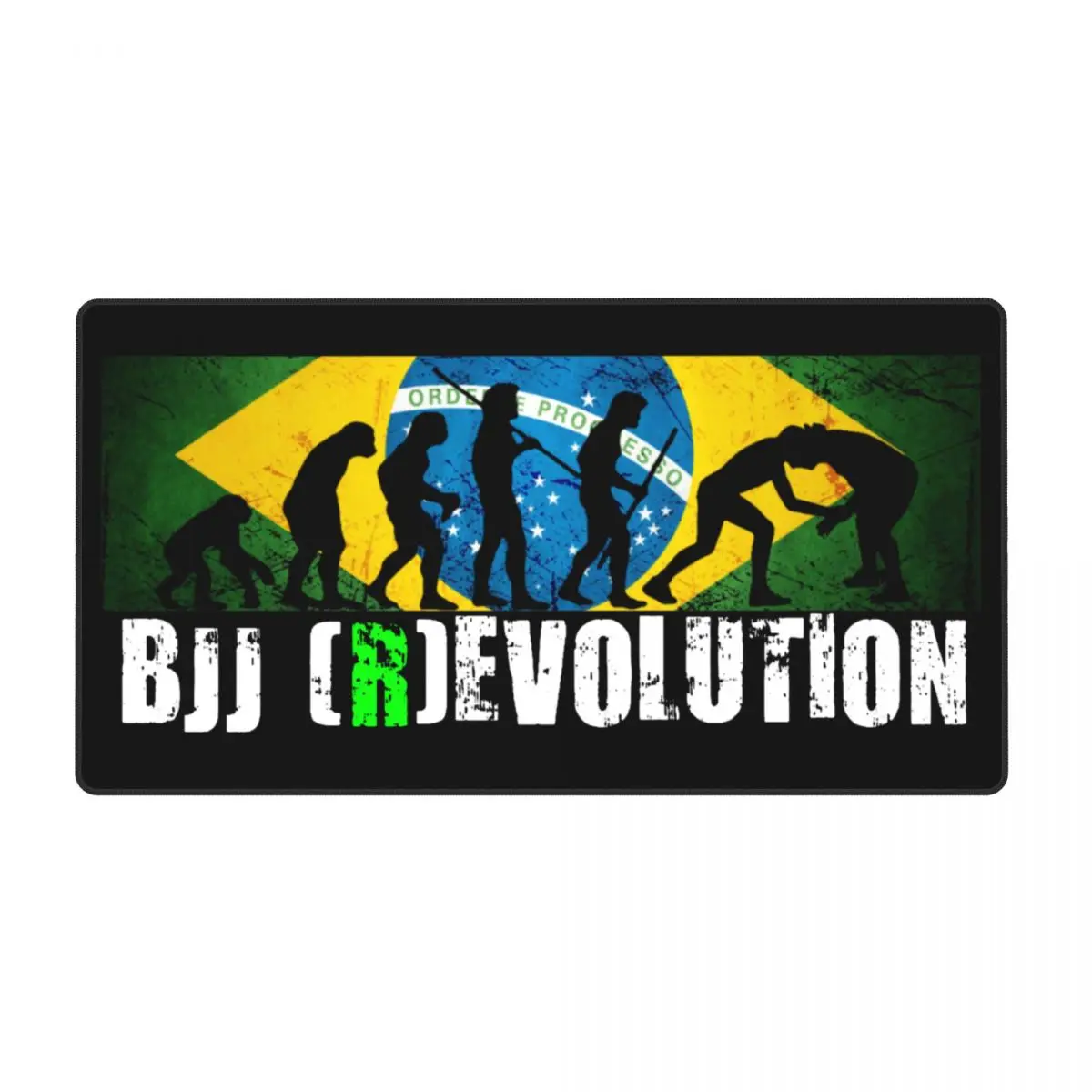 BJJ האבולוציה תרשים Grapplers ברזילאי ג 'יו ג' יטסו המשחק משטח עכבר עכבר המחשב מחצלת 90x40cm הדפסה Mousepad עבור גיימרים