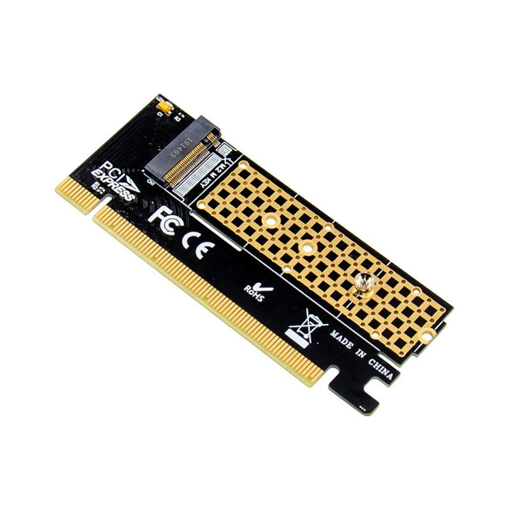 M. 2 PCIE x16 כרטיס מתאם Pci-e מ'.2 להמיר מתאם NVMe SSD מתאם m2 M מפתח ממשק PCI Express 3.0 x4 2230-2280
