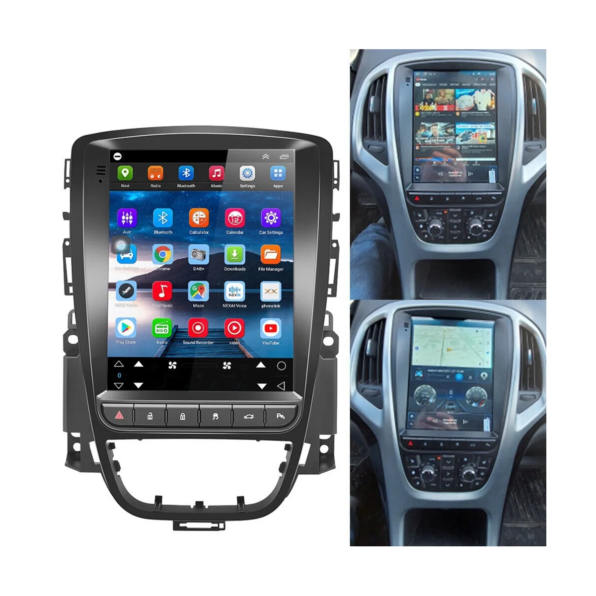 2 Din אנדרואיד רדיו במכונית עבור אופל Excelle GT 2006-2014 נגן מולטימדיה ניווט GPS Carplay אוטומטי סטריאו