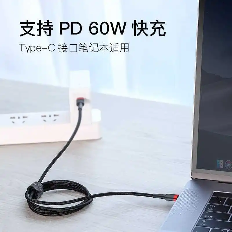 מהירות גבוהה 10Gbps/S TypeC USB3.1 זכר זכר-Usb C סיומת כבל מטען 1m 2m עבור מחשב ה-Macbook Mate Huawei 10, סמסונג
