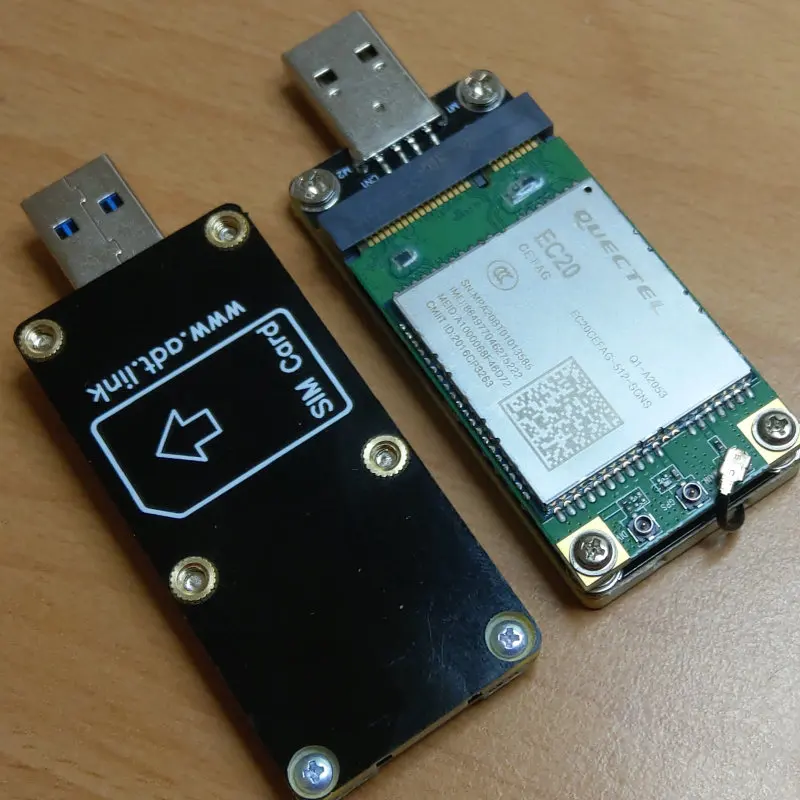 ADT חדש NGFF M. 2 מפתח-B ל-USB3.0 מתאם לוח 4G/5G LTE מודול 3042 3052 WWAN Card גדול Volatge USB2.0 ל-Mini-PCIe כרטיס Riser