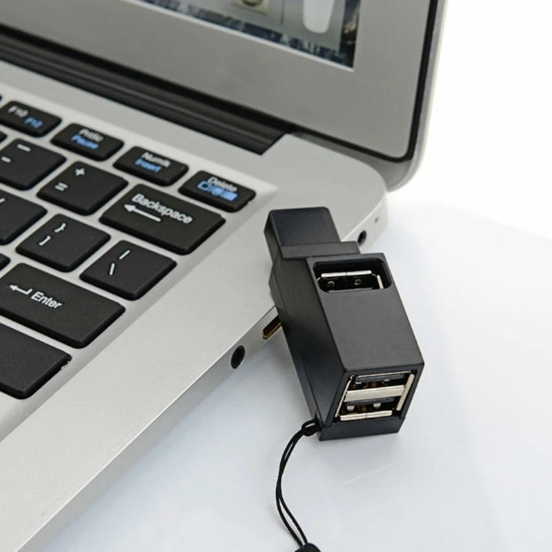 USB Hub 2.0 1 3 USB2.0 מתאם תקע עבור מחשב PC Flashdrive העברת נתונים זרוק משלוח