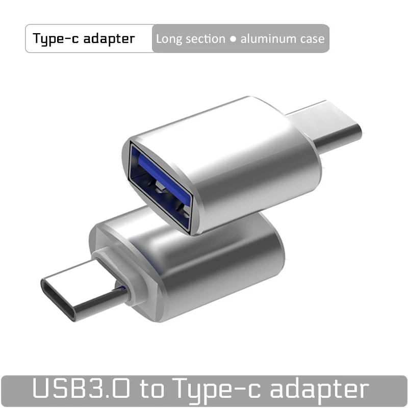 Usb במהירות גבוהה כ-Otg מחבר באיכות גבוהה שבב אלומיניום סגסוגת Usb 3.0 Usb-c ממיר Mini Plug And Play נייד