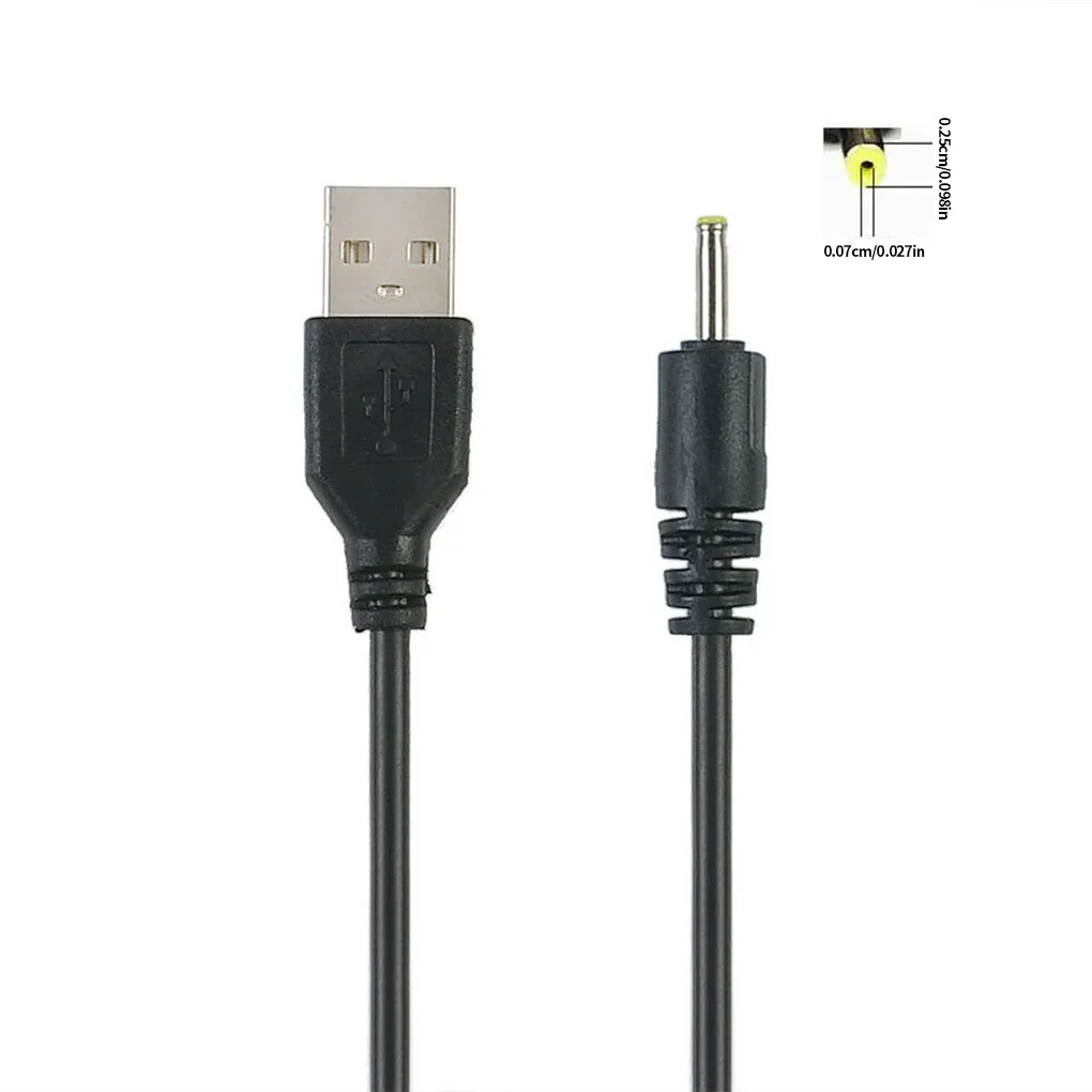 USB DC כבל מתאם USB כבל טעינה ממיר כבל עם 2 זכר מחברים 3 5x1 35 מ 
