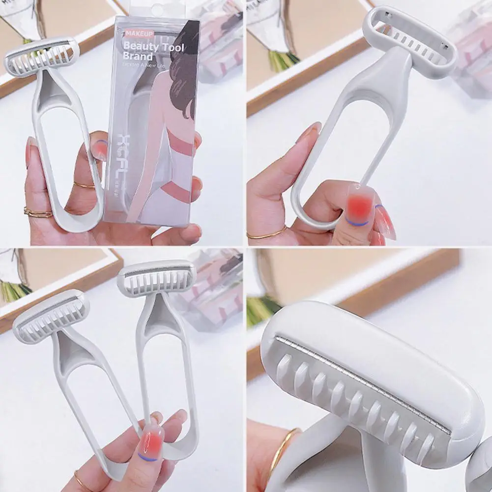 נשים גופנית ללא כאבים מדריך הסרת שיער בסכין ניידת הסרת שיער, כלי גילוח היופי כלי בית השחי היד הרגל Bikin D3h7