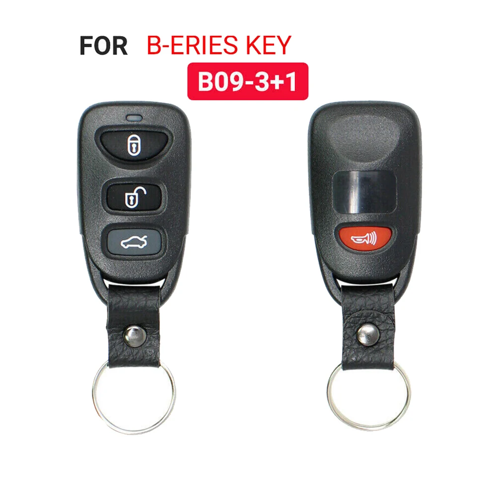 5Pcs/Lot KEYDIY B09-3+1 אוניברסלי 4 כפתור B-Series שלט רחוק לרכב מפתח KD900 KD900+ URG200 -X2 Mini