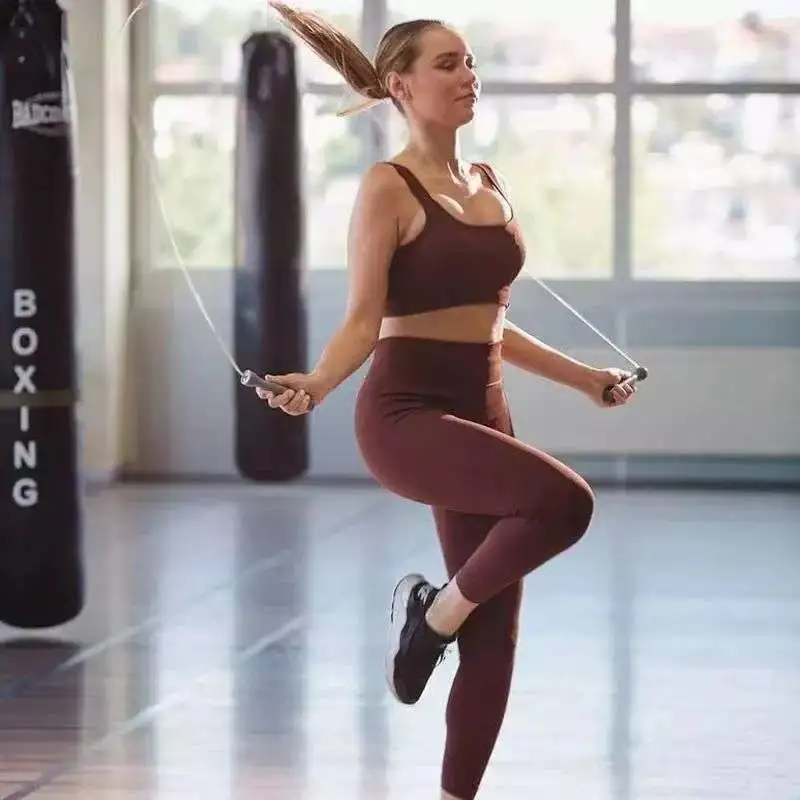 מצולעים יוגה חותלות נשים חלקה כושר בגדים כושר אתלטי גבוהה המותניים לדחוף את האימון טייץ הבטן שליטה ספורט מכנסיים