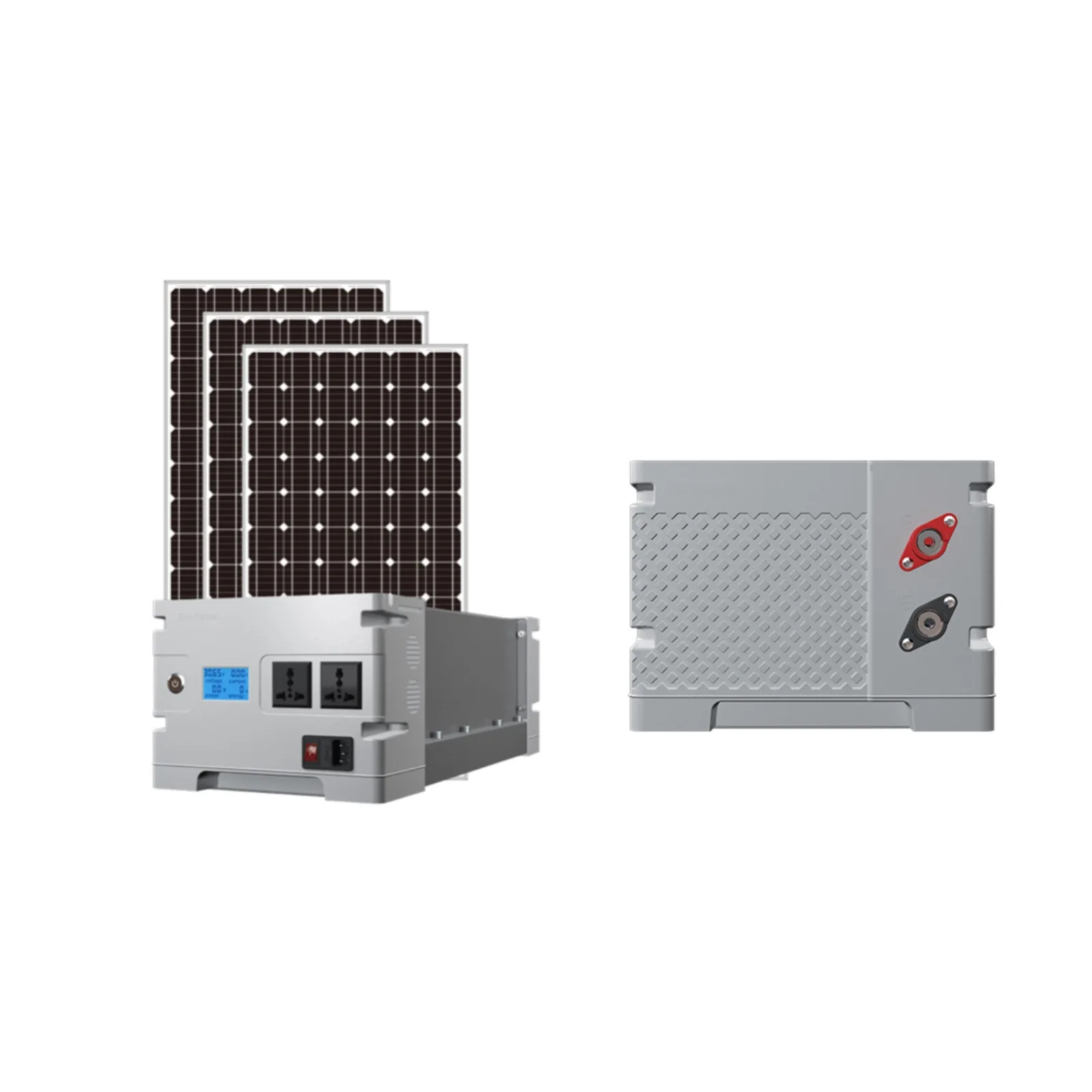 מערכת אנרגיה סולארית עבור הבית מחוץ למערכת היברידית Inverter מערכת אנרגיה סולארית 3KW