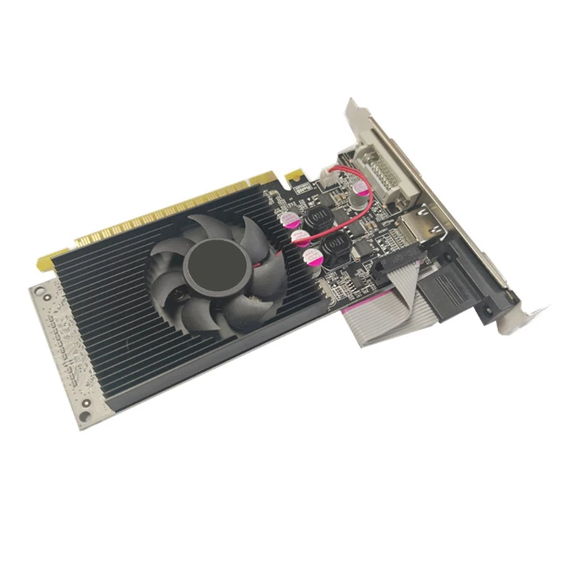 GT210 512M DDR3 64Bit כרטיס מסך PCIE 2.0 GPU HDMI תואם-DVI VGA שולחן העבודה של כרטיס המסך