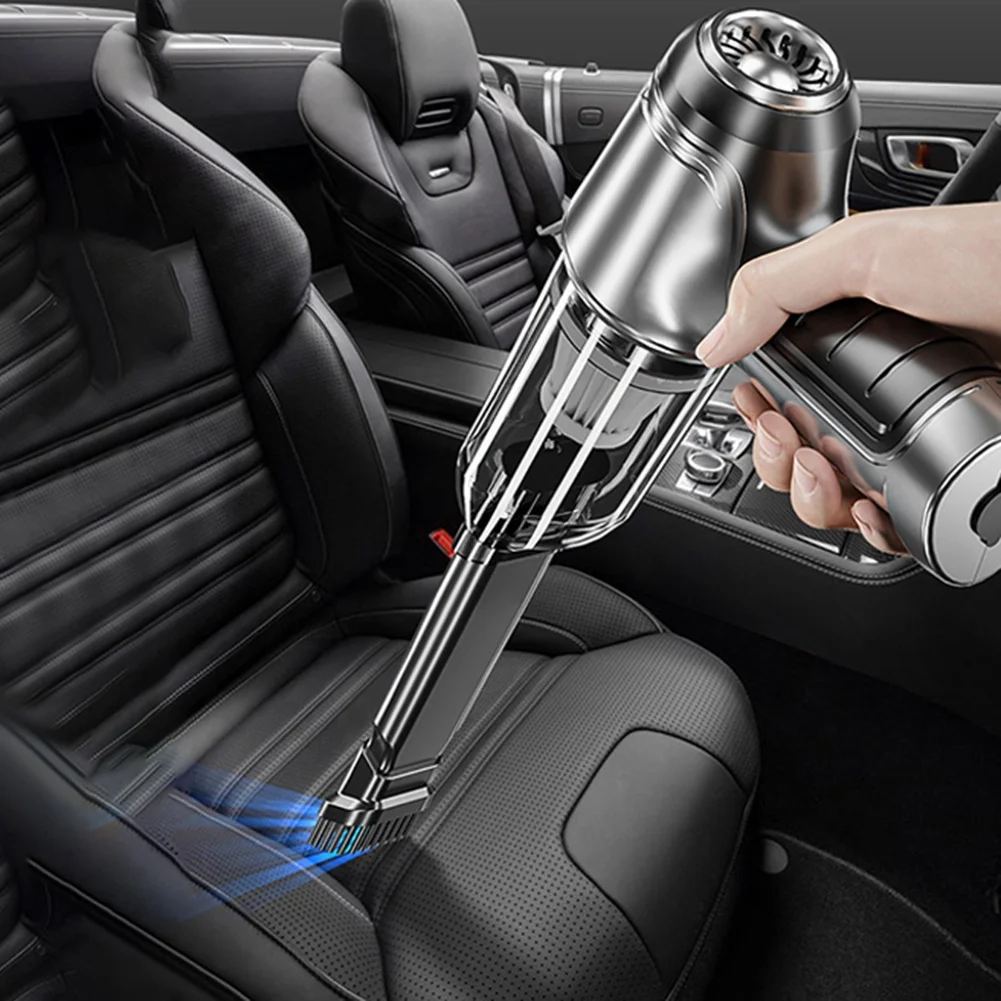 נייד רובוט שואב אבק אלחוטיים לרכב שואב אבק כף יד מיני ואקום מנקה את האוטו בבית מקלדת ניקוי