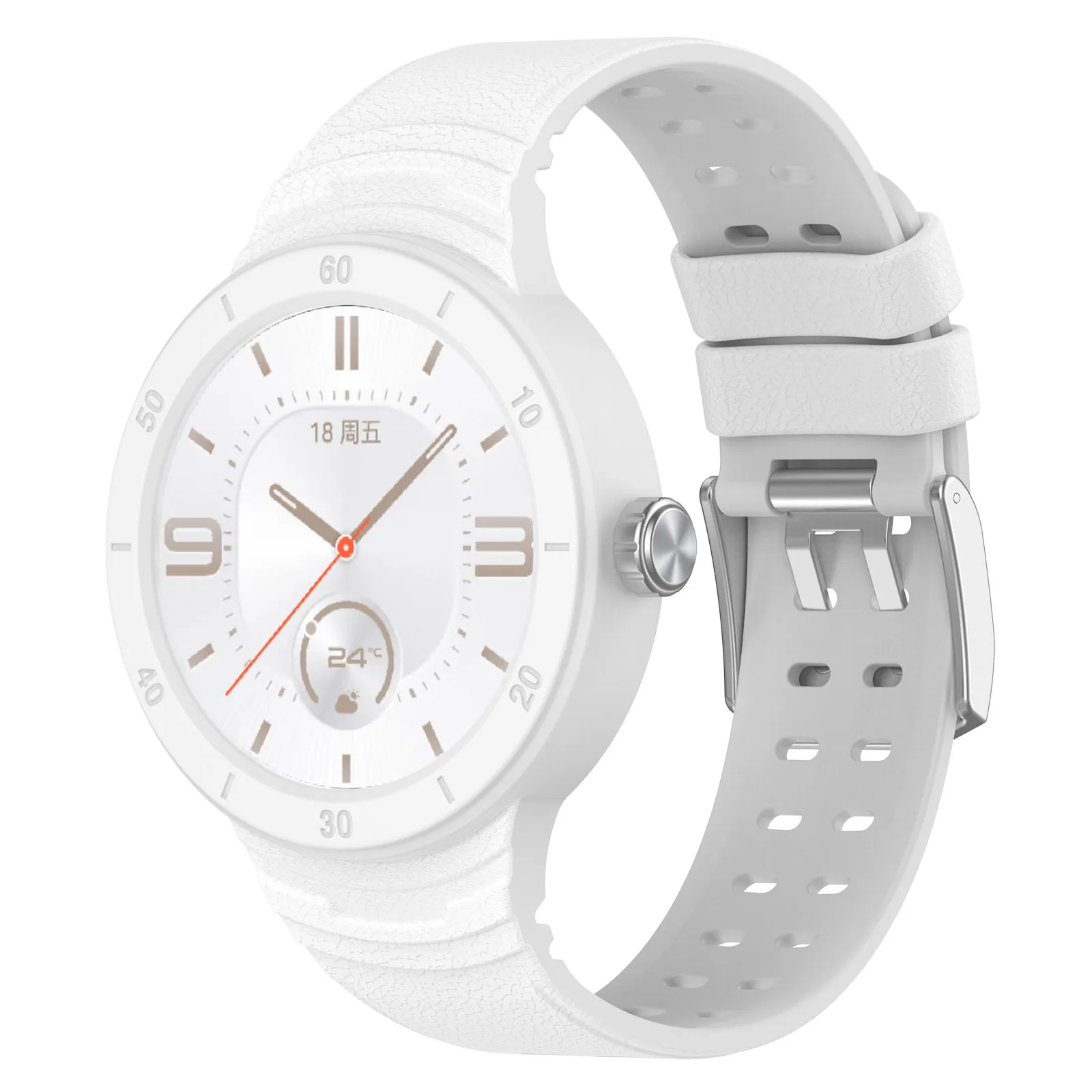 Heroland סיליקון רצועה עבור Huawei לצפות GT סייבר שעון חכם רצועת שעון+מעטפת הגנה חלופי צמיד אביזרי כיסוי