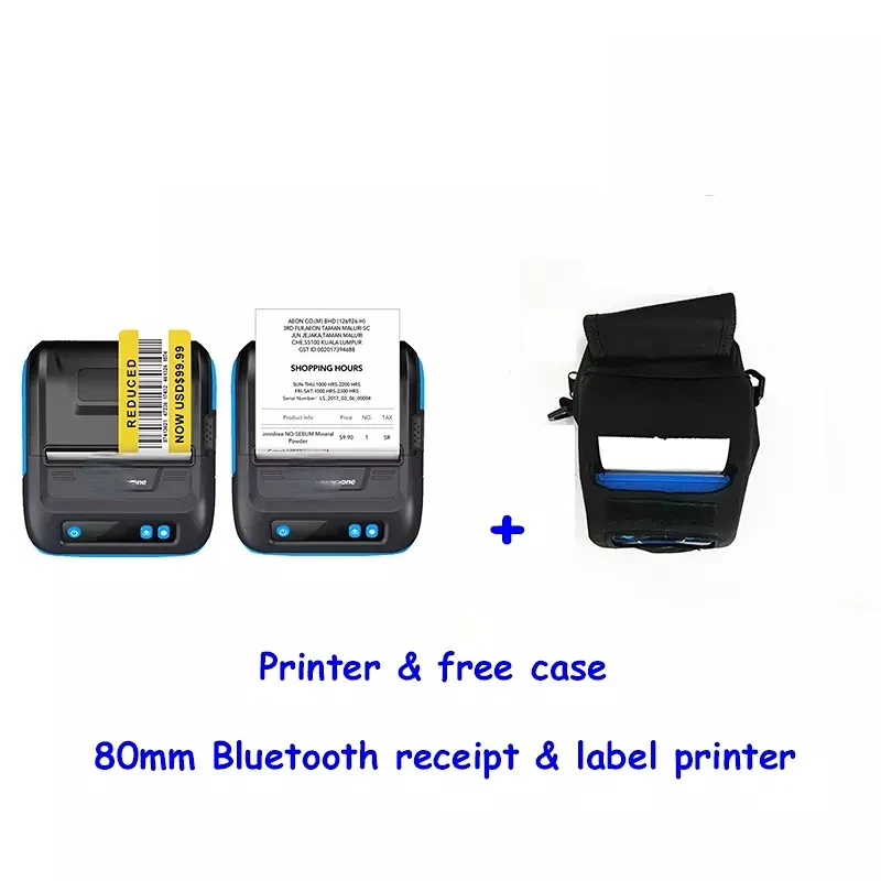MHT-P29L bluetooth מדפסת עם 2 מצבי הדפסה ישירה נייד mini תרמי קבלת מדפסת עם usb