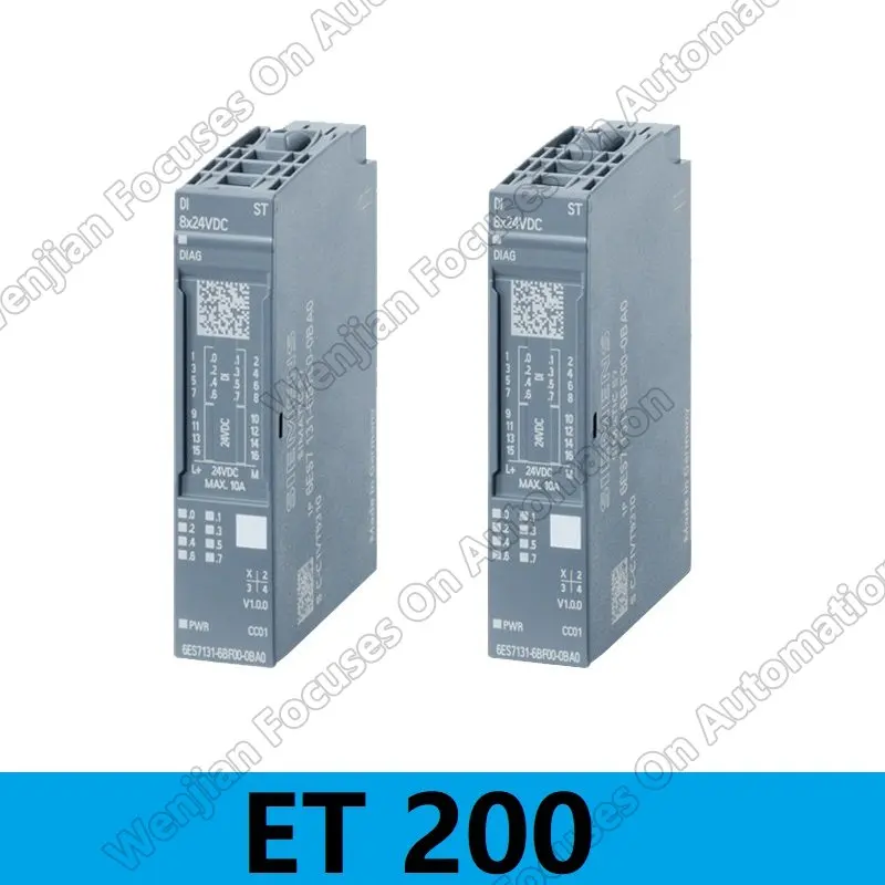 6ES7131-6BF01-0AA0 ET 200SP, קלט דיגיטלי מודול PLC די 8x 24V DC בסיסי 131-6BF01-0AA0 6ES7 131-6BF01-0AA0