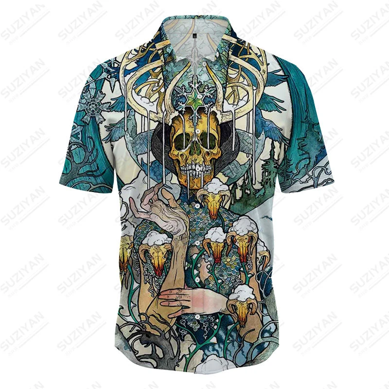 נשים פניו של הדפסת 3D החולצה של גברים אופנה הוואי חולצה שרוול קצר החוף מזדמנים החולצה לנשימה מהירה יבש בקיץ חם מכירה