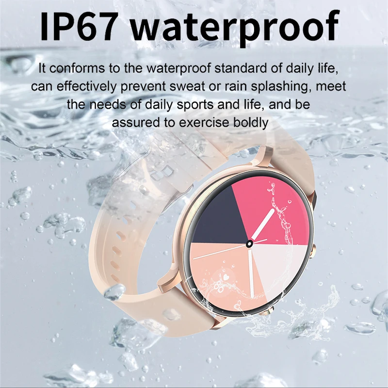 א. ק. ג+PPG שעון חכם נשים Bluetooth לקרוא שעון כושר גשש Waterproof ספורט שעון חכם אופנה בנות Smartwatch אישה