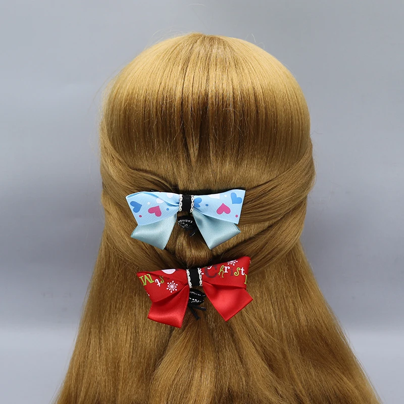 סיטונאי שיער קשתות משי שיער קליפים חמודים הכובעים עבור בנות סיכות spinki לעשות wlosow סיכות ילדים אביזרים לשיער D10-5