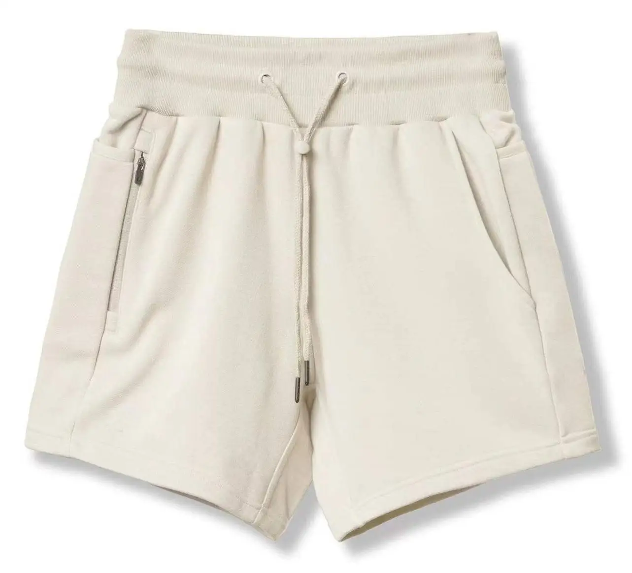Droppshipping הקיץ מקרית מוצק כותנה נוח לנשימה אצן מכון כושר גברים מכנסיים קצרים
