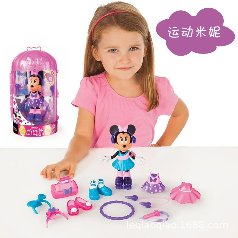 מיני מאוס להתלבש Kawaii בובה של מיני שמחה העוזרים בנות צעצועים דיסני מקורי דמות בובה מתנות יום הולדת לילדים