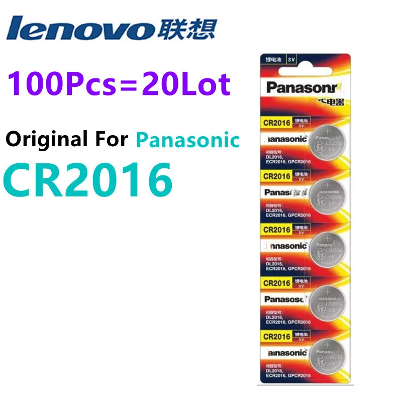 100pcs על Panasonic CR2032 CR2025 CR2016 סוללה BR2025 KCR2025 מכונית שלט רחוק השעון לוח האם מידה כפתור מטבע תאים