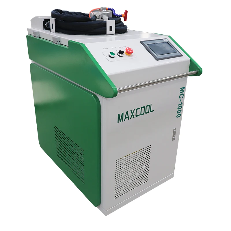 MAXCOOL חלק התפר לייזר מכונת ניקיון עבור אלומיניום נירוסטה מנוע נפט על פני הים Au3tech בקר MC-1000
