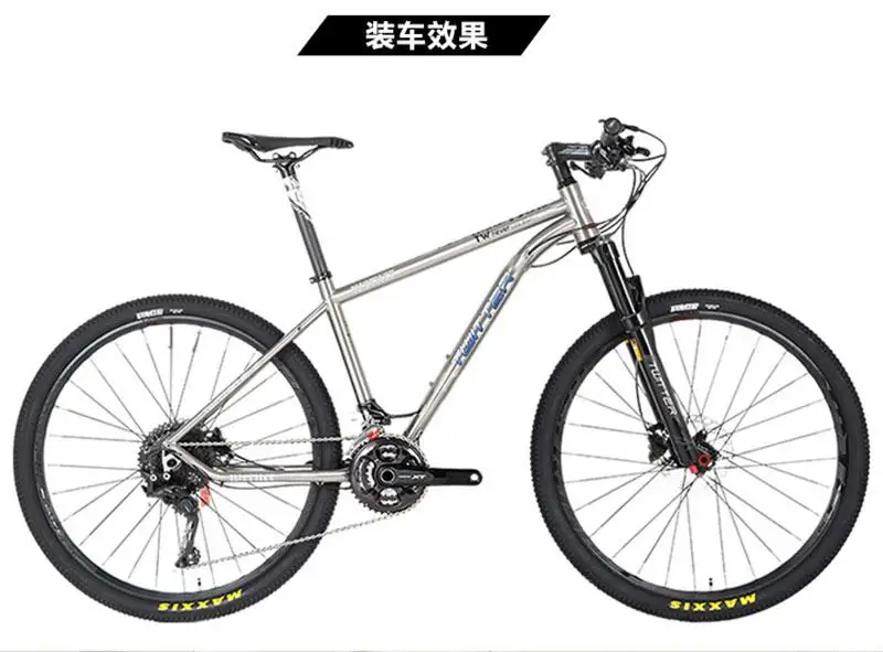 טיטניום מסגרת MTB Bike,וורנר,דרך הציר, 12x142mm, 27.5 אה, 29er, 15.5, 17, 19,XC/AM אופניים,הפנימי כבל איכותי