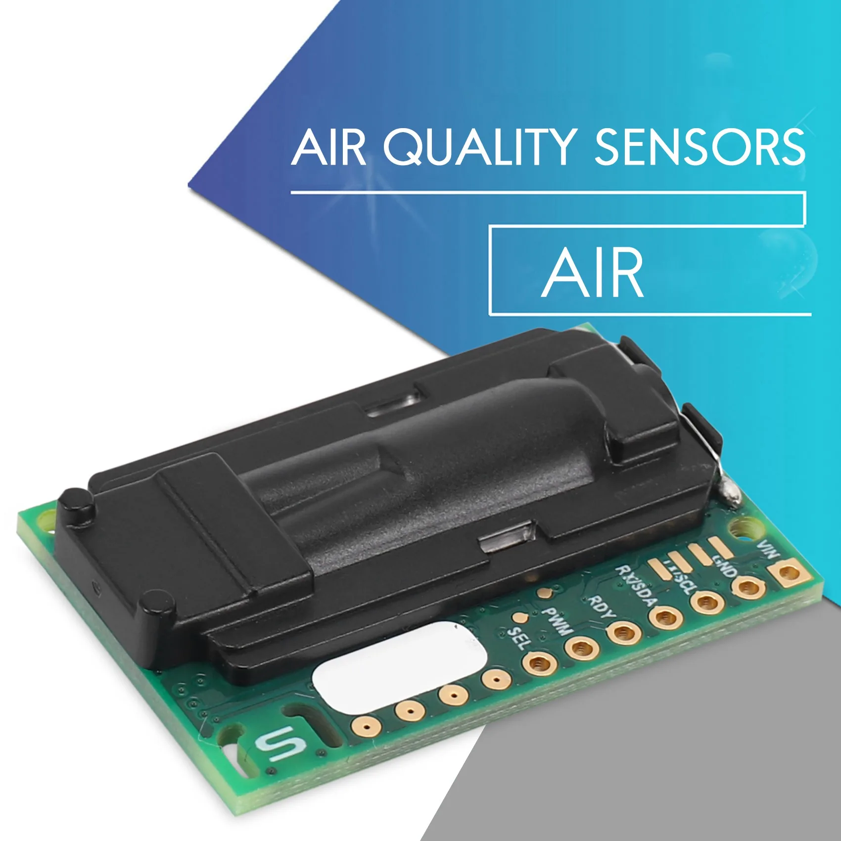 SCD30 איכות האוויר חיישנים מודול לקבלת CO2 ו-RH/T מדידות I2C Modbus PWM
