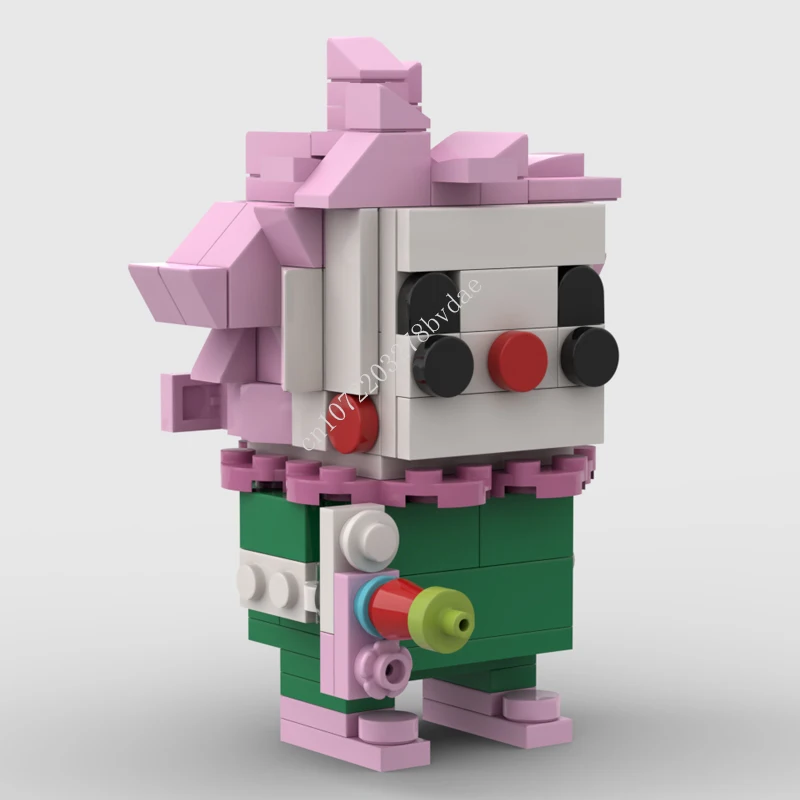 547PCS MOC קלאסי מפורסם אנימה סרט דמות הרוצח ג ' וקרים Brickheadz אבני הבניין דמויות מצוירות צעצועים לילדים מתנות חג