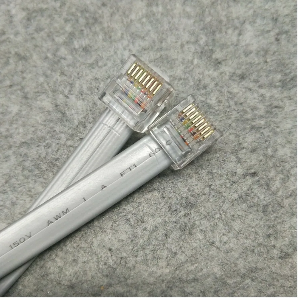 חם CAT5 UTP רשת, כבל מחשב כבל מתאם תיקון כבל קצר שטוח מחבר RJ45 קריסטל הראש LAN חוט נחושת עם אטריות קו