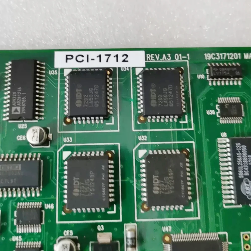 על Advantech 1 אלפיות השנייה/s12-סיביות במהירות גבוהה Multi-פונקצית לכידת נתונים כרטיס PCI העברת נתונים PCI-1712