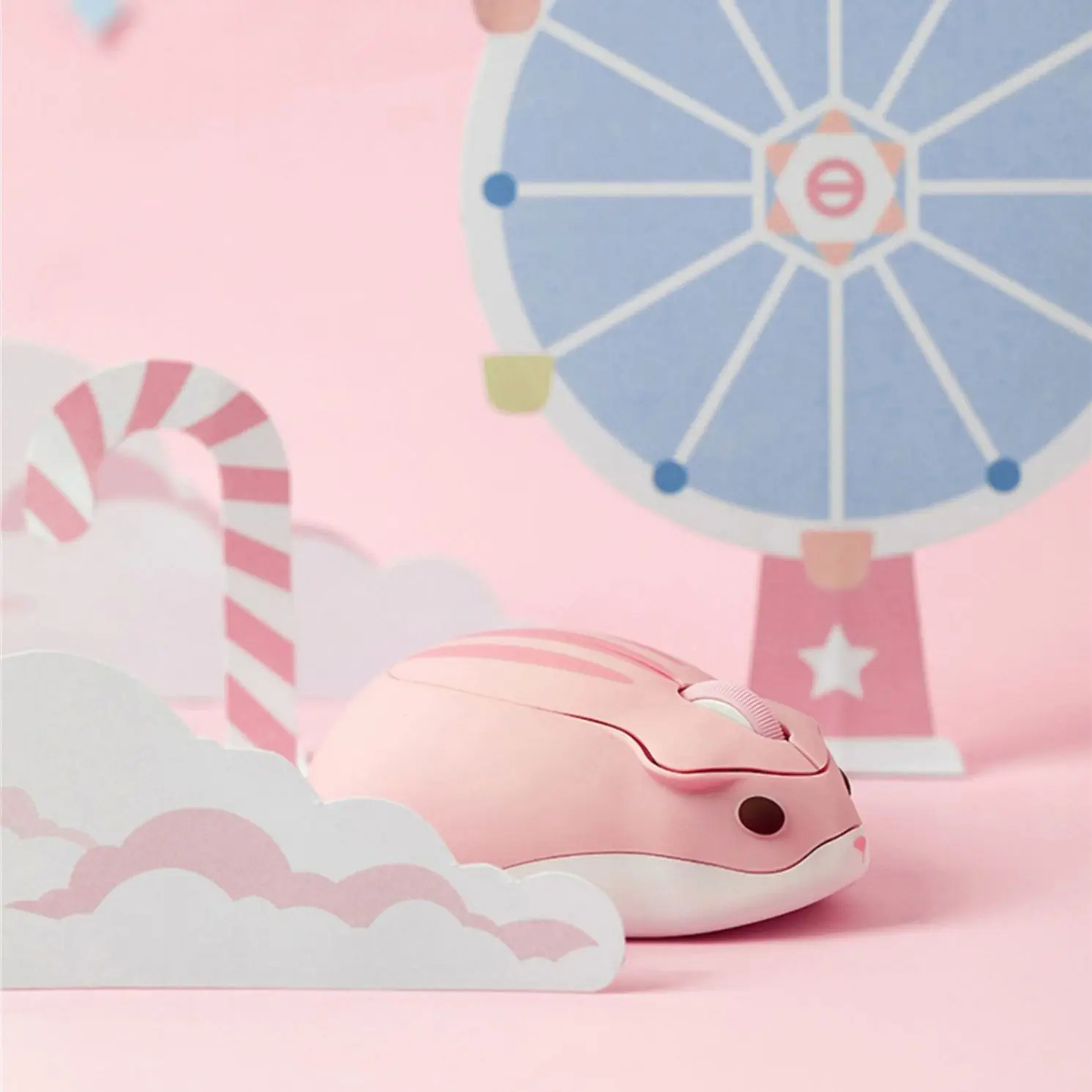 Bluetooth/אלחוטית 2.4 G עכבר חמוד אוגר קריקטורה USB יצירתי אילם Mause ארגונומי מיני 3D אופטי ילד מתנה עכברים למחשב נייד