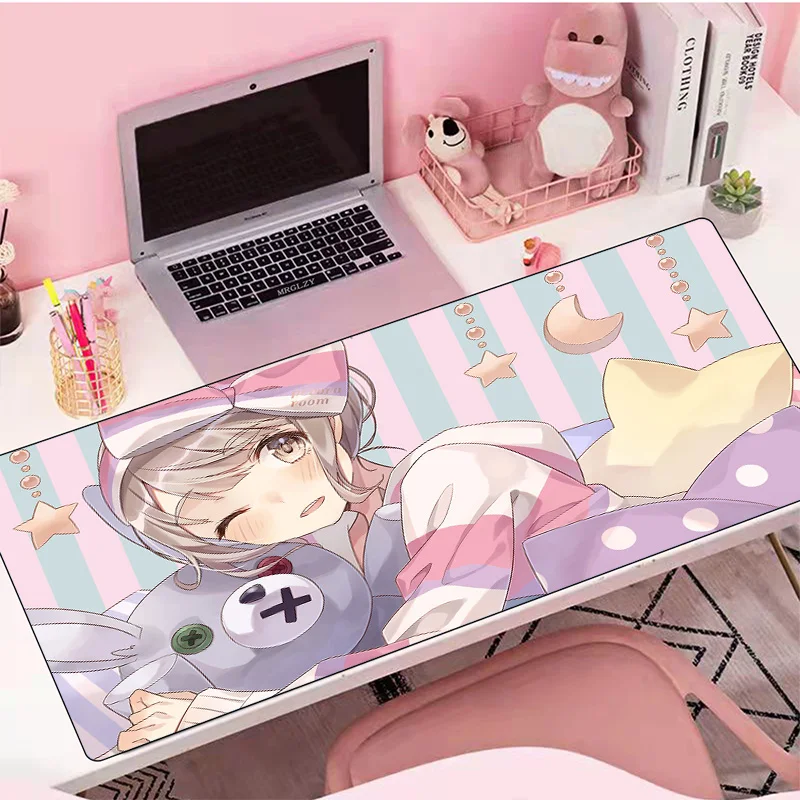 בנות אנימה משטח עכבר חמוד kawaii mousepad קריקטורה אישה חתול משטח אביזרי מחשב ילדה השולחן מחצלת גיימר מקלדת השולחן מחצלת
